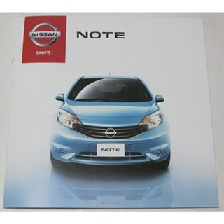 ニッサン(日産)のニッサン　NISSAN NOTE【カタログ】(カタログ/マニュアル)