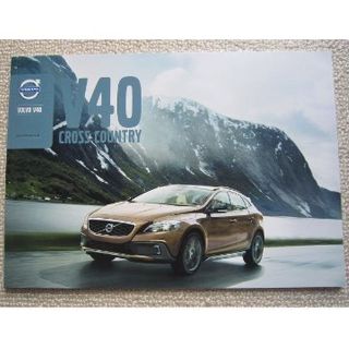 ボルボ(Volvo)のボルボ　ＶＯＬＶＯ Ｖ４０ ＣＲＯＳＳ ＣＯＵＮＴＲＹ 【カタログ】(カタログ/マニュアル)