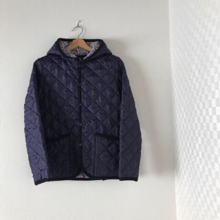 スモックショップ(THE SMOCK SHOP)のまるきち様専用  美品♡リバティ柄キルティングジャケット(ブルゾン)