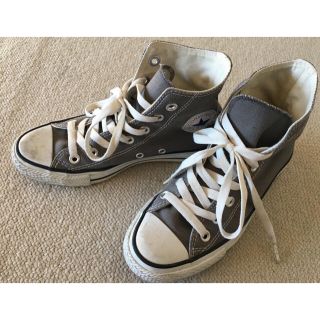 コンバース(CONVERSE)のCONVERSE:ハイカット グレー 22.5cm(スニーカー)