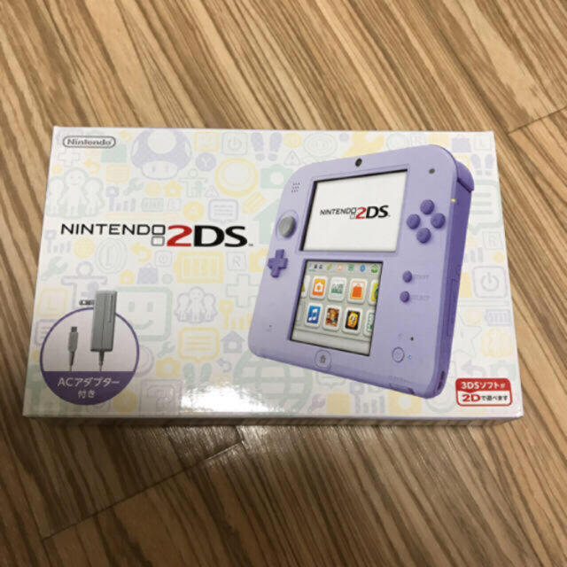 新品 Nintendo2ds ラベンダー