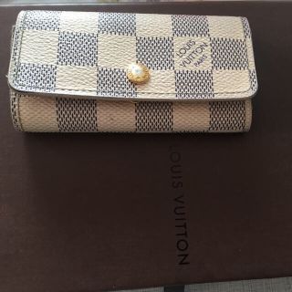 ルイヴィトン(LOUIS VUITTON)のルイヴィトン ダミエアズール キーケース(キーケース)