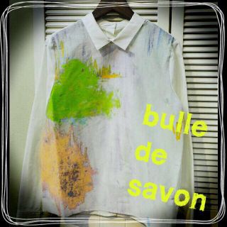 ビュルデサボン(bulle de savon)のbulle de★完売★向こう爆竹シャツ(シャツ/ブラウス(長袖/七分))