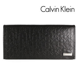 カルバンクライン(Calvin Klein)の新品 カルバンクライン 長財布 財布 型押しレザー エンボス 74283(長財布)