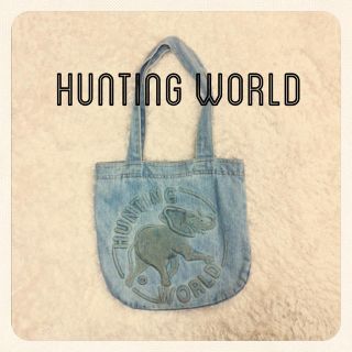 ハンティングワールド(HUNTING WORLD)のHUNTING WORLD古着バッグ(トートバッグ)