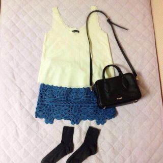 トップショップ(TOPSHOP)のTOP SHOP ホワイト 春夏 未使用(カットソー(半袖/袖なし))