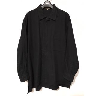 ワイズ(Y's)のY's for men ビックシャツ  黒 (シャツ)