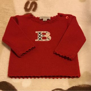 バーバリー(BURBERRY)の【tiaraちゃん様専用】バーバリー ベビー ニット(ニット/セーター)