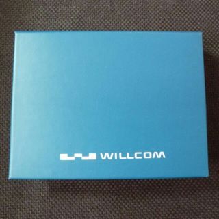 ★非売品★希少★ 新品未使用 WILLCOMのロゴ入り付箋紙(ノベルティグッズ)