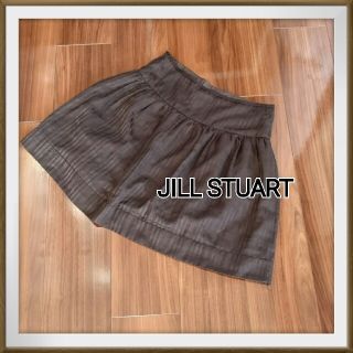 ジルスチュアート(JILLSTUART)のJILLSTUART黒ミニスカート(ミニスカート)