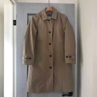 MHL. 18aw ステンカラーコート コットンナイロンキャンバス