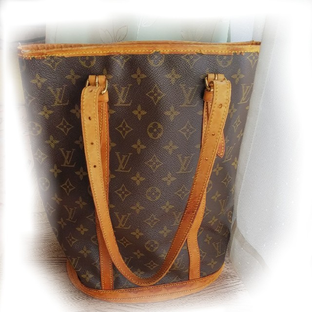 LOUIS VUITTON(ルイヴィトン)のLOUIS VUITTONルイヴィトン バケットGM ベタなし レディースのバッグ(ショルダーバッグ)の商品写真