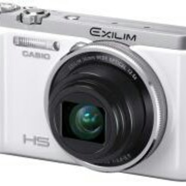 カシオ「EXILIM EX-ZR1000」白カメラ