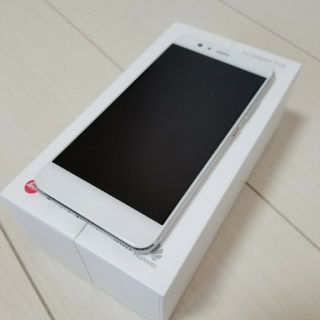 アンドロイド(ANDROID)の最安価！！ 美品 Huawei P10 ミスティックシルバー(スマートフォン本体)