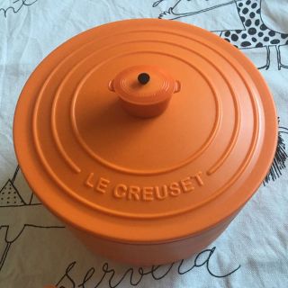 ルクルーゼ(LE CREUSET)のルクルーゼ 台湾限定 オリジナルオレンジ ランチボックス(弁当用品)