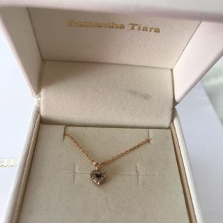 サマンサティアラ(Samantha Tiara)のはぴ☆さま専用 サマンサティアラ 18K PG ダイヤネックレス(ネックレス)