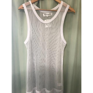 paradox Yシャツ 網 ホワイト Tシャツ フリーサイズ(Tシャツ/カットソー(半袖/袖なし))
