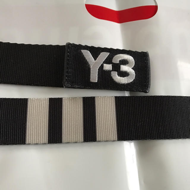 Y-3(ワイスリー)のy-3 ロングベルト Mサイズ ブラック メンズのファッション小物(ベルト)の商品写真