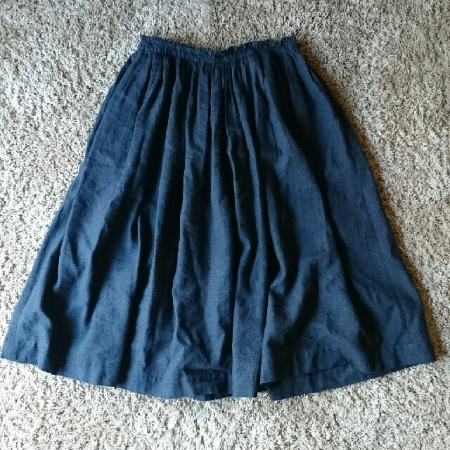 nest Robe(ネストローブ)のリゼッタ＊lisette ウエスギャザースカート レディースのスカート(ロングスカート)の商品写真