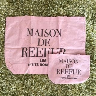 メゾンドリーファー(Maison de Reefur)のメゾンドリーファー♡ピンクショッパーセット♡梨花・reefur・LI HUÀ(ショップ袋)