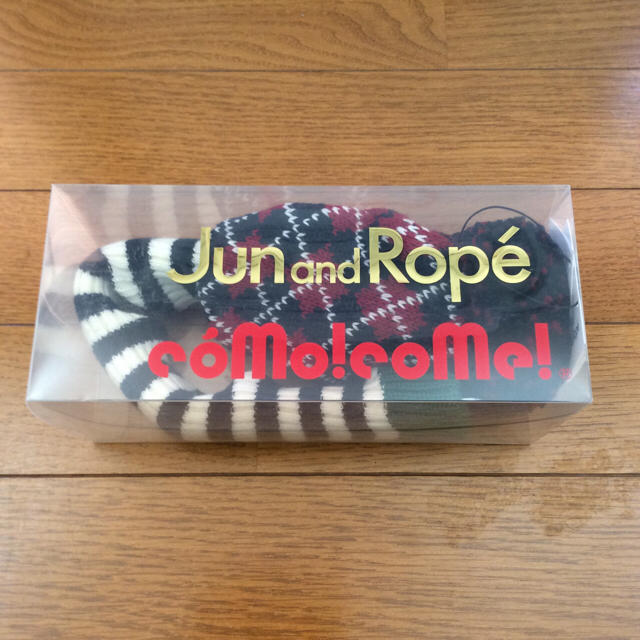 ROPE’(ロペ)の＊新品＊JUN&ROPE＊FW用アーガイルヘッドカバー レッド スポーツ/アウトドアのゴルフ(その他)の商品写真