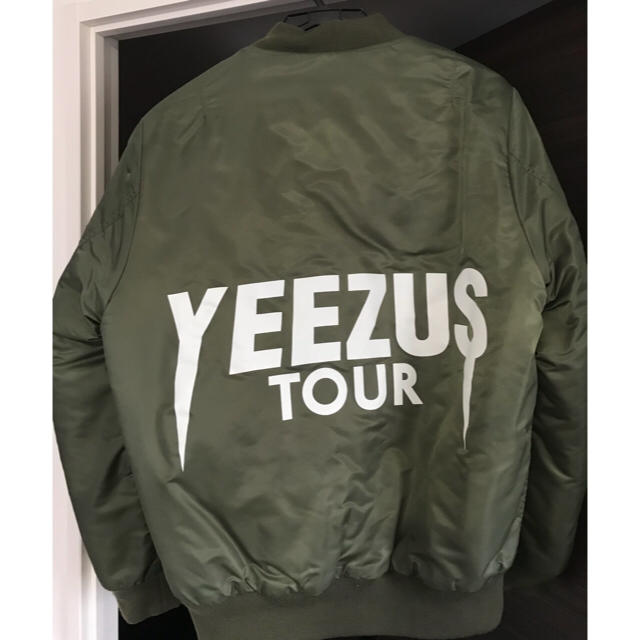 YEEZUS TOUR　MA-1 ブラック　L