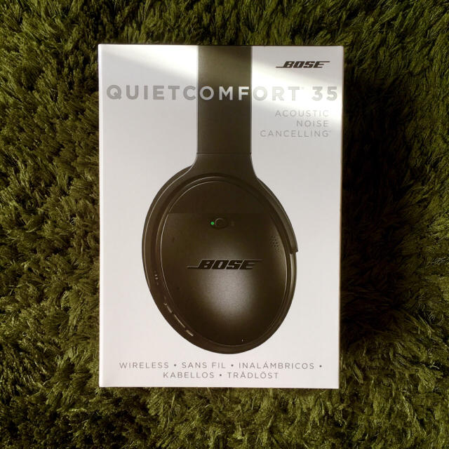 BOSE(ボーズ)の【まるちゃん専用】Bose QuietComfort 35 スマホ/家電/カメラのオーディオ機器(ヘッドフォン/イヤフォン)の商品写真