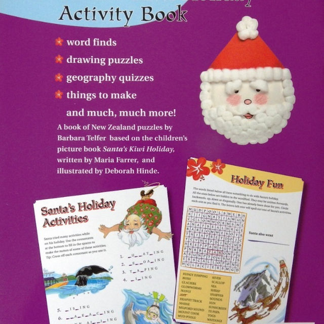 英語あそび絵本★Santa'sKiwiHolidayActivityBook エンタメ/ホビーの本(絵本/児童書)の商品写真