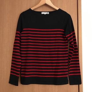 ユニクロ(UNIQLO)の美品 UNIQLO ユニクロ イネス イネスコラボ ボーダー ニット(ニット/セーター)