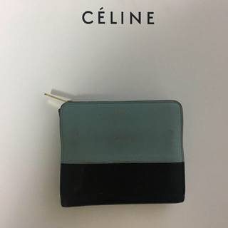 セリーヌ(celine)のcelineセリーヌ三つ折り財布バイカラー(財布)