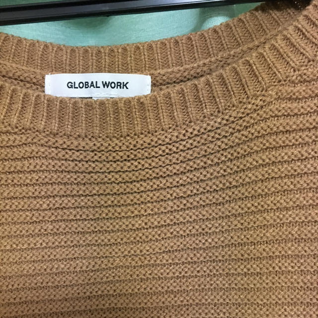 GLOBAL WORK(グローバルワーク)の袖ファーニット レディースのトップス(ニット/セーター)の商品写真