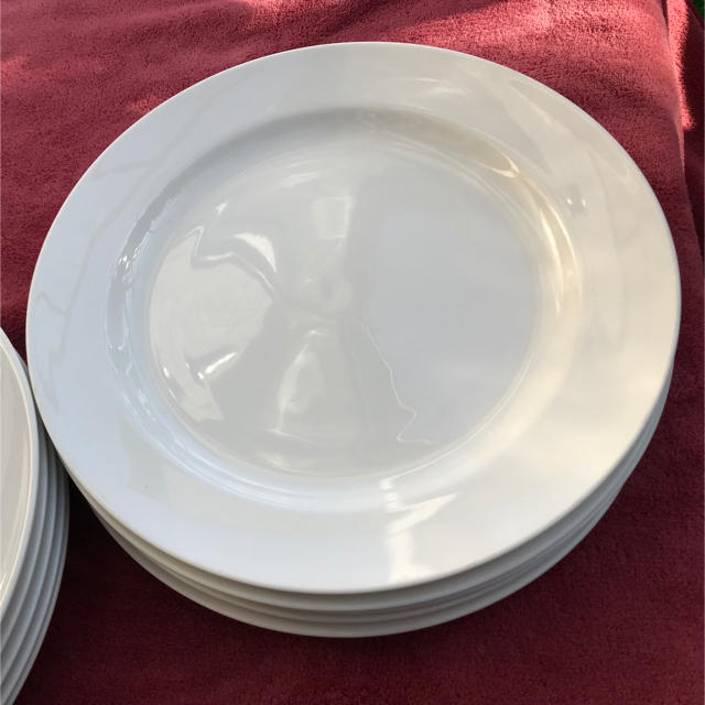 Noritake(ノリタケ)のノリタケ GRAND CERAM  27cm 白皿  4枚 インテリア/住まい/日用品のキッチン/食器(食器)の商品写真