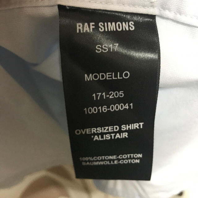 RAF SIMONS(ラフシモンズ)のraf simons 17ss  メープルソープシャツ メンズのトップス(シャツ)の商品写真