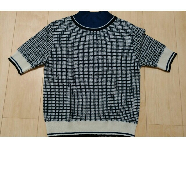 Ameri VINTAGE(アメリヴィンテージ)のameri vintage OLDEN PLAID KNIT レディースのトップス(ニット/セーター)の商品写真