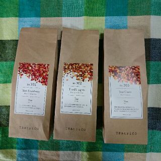 大人気の食べれる紅茶 TEAtrico (ティートリコ) 50g色々3点セット(茶)