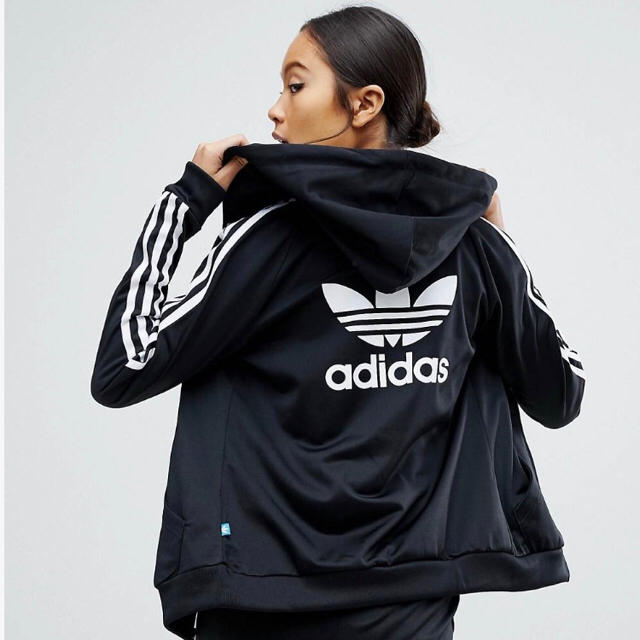 adidas - 【 XLサイズ】 新品タグ付き adidas フーディージャージ ロゴ ...