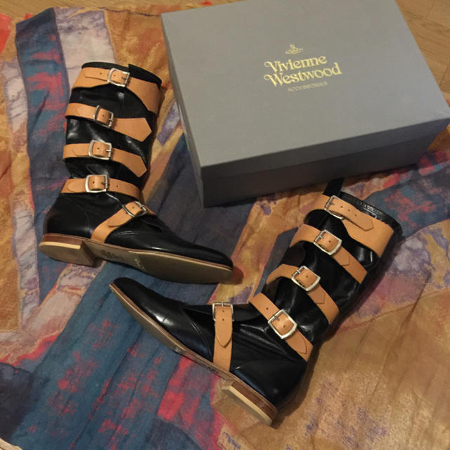 Vivienne Westwood(ヴィヴィアンウエストウッド)のVivienne Westwood パイレーツブーツ メンズの靴/シューズ(ブーツ)の商品写真