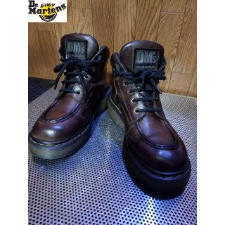 ドクターマーチン(Dr.Martens)の美品♪【Dr.Martens】の厚底ブーツ（24.5cm)(ブーツ)