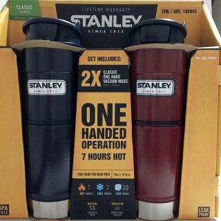 スタンレー(Stanley)の【新品】STANLEYスタンレー 473mlマグ（レッド）1本(食器)