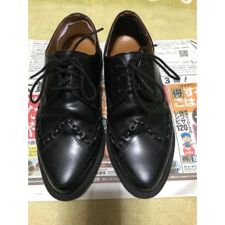 ドクターマーチン(Dr.Martens)の【popy様専用】【送料込】Dr.Martens 刺繍靴 UK3(ローファー/革靴)