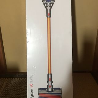 ダイソン(Dyson)の新品 未開封 国内 dyson V8 fluffy SV10FF2 バーコード無(掃除機)