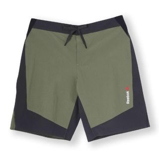 リーボック(Reebok)のReebok リーボック ボードショーツ 水着 トレーニング  カーキ ブラック(ウェア)