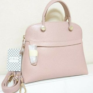 フルラ(Furla)の【新品】フルラバッグ🖤 パイパーSサイズ (moonstone)(ハンドバッグ)