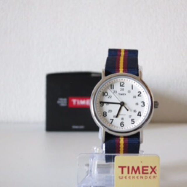 TIMEX(タイメックス)の【Sale】TIMEX ウィークエンダー Navy ×Yellow レディースのファッション小物(腕時計)の商品写真