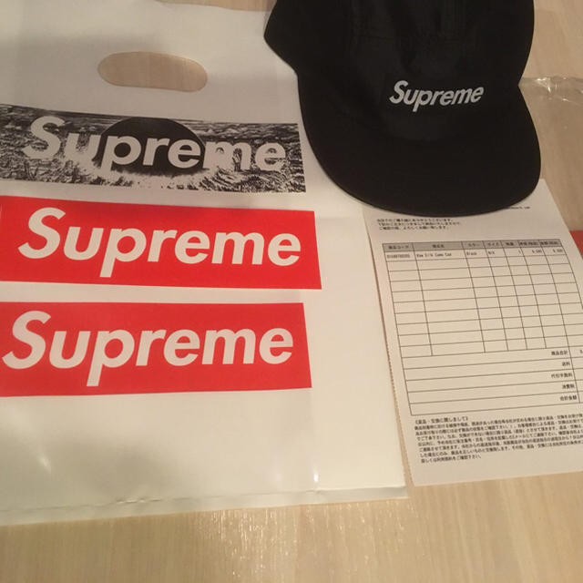 Supreme(シュプリーム)の【値下げ！】新品 supreme raw silk camp cap メンズの帽子(キャップ)の商品写真