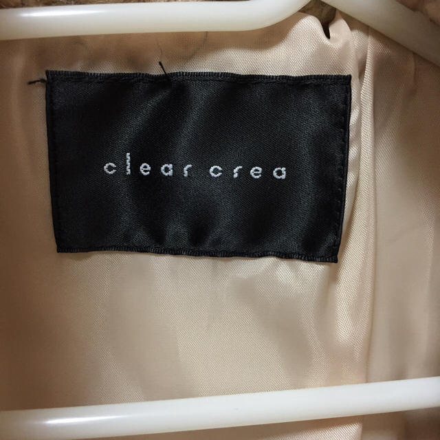 clear crea(クリアクレア)のclear creaのコート 新品 レディースのジャケット/アウター(ロングコート)の商品写真