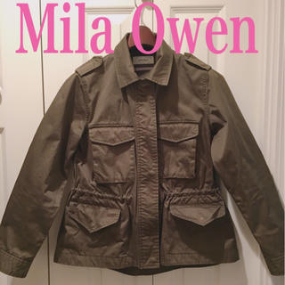 ミラオーウェン(Mila Owen)の♡ ♡ Mila Owen ♡ミラ オーエン可愛い ジャケット1200円送料込み(ミリタリージャケット)