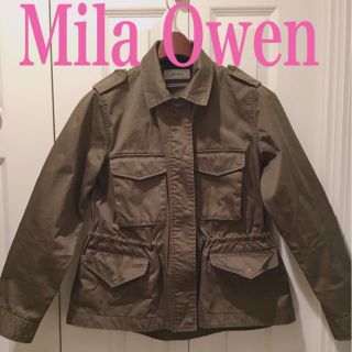 ミラオーウェン(Mila Owen)の♡ ♡ Mila Owen ♡ミラ オーエン可愛い ジャケット1200円送料込み(ミリタリージャケット)