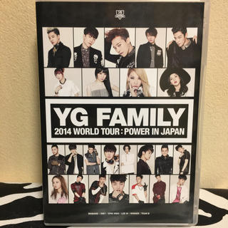 ビッグバン(BIGBANG)のYG FAMILY 2014ワールドツアー DVD(ミュージシャン)