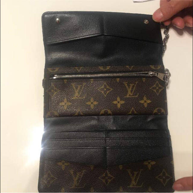 ルイヴィトン マカサーポルトフォイユロン チェーン付き 財布 # lahza.jp